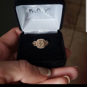 1ct rose strawberry gold levian chocolate
